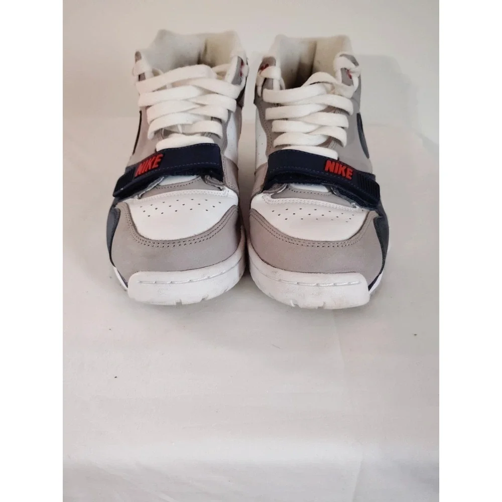 Nike Air Trainer 1 Photon Dust Midnight Navy Retro Preppy Training Shoes Men 7.5
